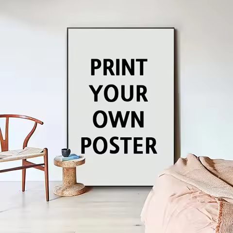 1 Customizable frameless canvas print, personalized canvas poster, customize your photo, share your 