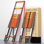 Telescoping Ladder Extension Telescopic Collapsible - 16.5 FT Rv Telescope Foldable Extendable Tall 