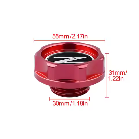 High Quality JDM Car Modification Oil Engine Fuel Filler Cap For 350Z 370Z Z33 Fairlady Z Car Access