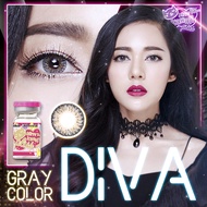 คอนแทคเลนส์ Kitty Kawaii Diva(Gray,Brown) ค่าสายตา 0.00 ถึง -10.00