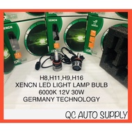H8,H11,H9,H16 XENCN LED LIGHT LAMP BULB 6000K (H8,H11,H9,H16) FOR USE ON: UNIVERSAL VEHICLE