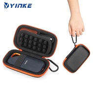 【Shop the Latest Trends】 Yinke Case Ssd Hard Disk Drive Eva Hard Protective Cover Portable Compatible With T7 / T7 Touch Case Travel Storage Bag
