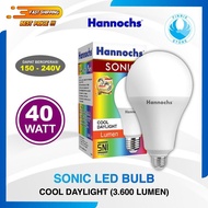 Hannochs Sonic Led Bulb 40 Watt 40Watt - Bola Lampu Bohlam Led