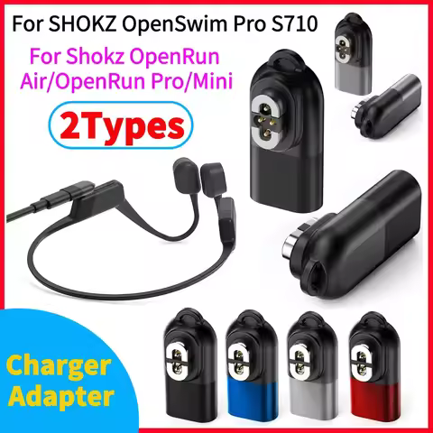 For Shokz Charger Adapter Magnetic Converter Portable USB C Charging Cable Adapter for SHOKZ OpenSwi
