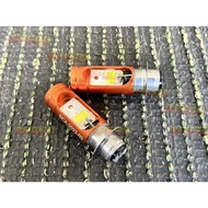 LED Headlight Bulb Gold Cover