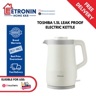Toshiba 1.5L Leak Proof Electric Kettle - White/Black (KT-15DRTSG(W)/KT-15DRTSG(H)