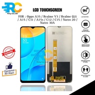 Lcd Touchscreen Oppo 35 / A15 / A15s - Realme V3 / Q2i / C11 / C12 / 15 / Narzo 20 / Narzo 30A Origi