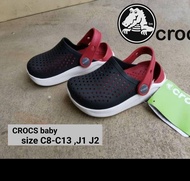 CROCS Baby รองเท้าคร๊อกเด็ก สีสดใส น่ารัก นุ่มสบาย หิ้วนอกOutlet ถูกที่สุด