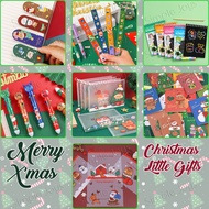 Christmas Goodie Bags Gift/ Notebook/ Bookmark / Post-it/ Ziplock Bag/ Clips/ Gift Tags/ Blind Box Pen/ Multi-colour Pen