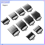 BGT  10Pcs Hair Clipper Haircut Limit Guide Combs Barber Replacement Cutting Tools