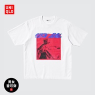 Uniqlo Men's and Women's Wear Couple UT Mizu Genshi Printed Short sleeved T-shirt Chainsaw Man 47352