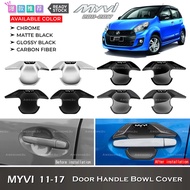 Awesome2u Perodua Myvi Lagi Best Icon 2011-2017 Door Handle Bowl Cover Trim Garnish Accessories Spor