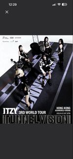 ITZY 3RD WORLD TOUR 香港演唱會門票