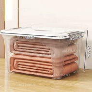 Extra Large 37 L White Transparent Storage Container Box