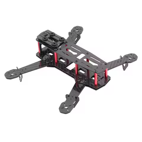 AU67-QAV250 Carbon Fiber Frame Mini Quadcopter Frame Kit RC Muticopter Drone Frame Unassembled Frame