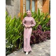 NEW ARRIVAL - CALENDULA DRESS PREMIUM MAXY MATERIAL FULL MAXMARA GRADE A//GAMIS POLOS BRIDESMAID DET