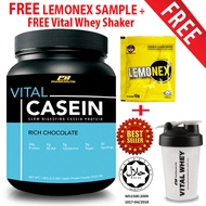 Casein Halal - Vital Casein 1kg 24g Protein 0g Gula 33 servings 104 kcal(Multi Stage Slow Digesting 