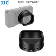 JJC Lens Hood for Ricoh GR4 GR IV GRIV HDF Monochrome Camera Metal Lens Protector