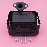HAOHAO Exhaust Muffler w Stud Nut Kit For Honda GX120 GX160 GX200 168F Engine Generator Replacement 