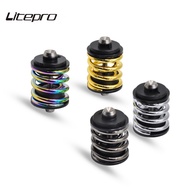 Litepro - folding titanium screw rod for Brompton 3Sixt