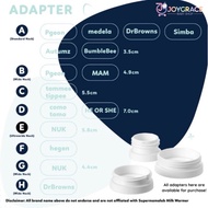 SHIP IN 24HRS!!️Supermama Portable Milk Warmer Adaptor Adapter | Pigeon | Simba | Autumnz | Hegen | 