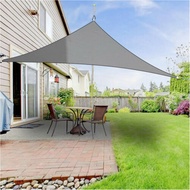 Sunshade Canopy Triangular Sun Shade Sail UV-Resistant Shade for Patio Outdoor Facility and Activiti