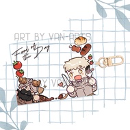 Dungeon Meshi | Delicious in Dungeon | Food of the Day | Photography Keychain