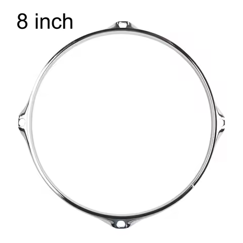 Universal Snare Drum Hoops Entertainment Metal Protector Zinc Alloy Batter Guard Replacement Rim Stu