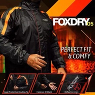 FOXDRY 05 V2 Waterproof Raincoat  Baju Hujan Pongee Fabric