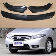 Body Kit Accessories Front Bumper Lip Splitter Spoiler For Honda City 2008--2014 Year