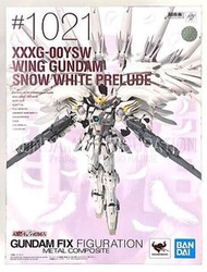 全新 Bandai Gundam Fix Figuration Metal Composite GFFMC Fix 1021 Wing Gundam Snow White Prelude Reissu