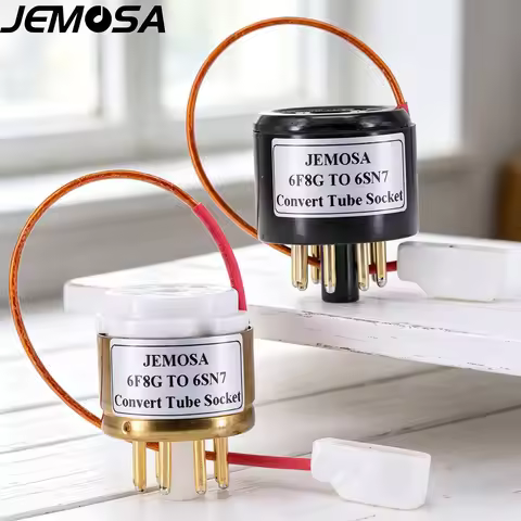 1PC 6F8G TO 6SN7 6SL7 6N8P Tube Socket Adapter DIY Audio Tube Amplifier Convert Socket Adapter 8PIN 