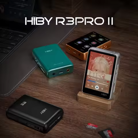 Hiby R3 Pro Ii / Gen 2 Hifi Mp3 Music Player Usb Dac Headphone Amp Cs43198*2 Opa1622*4 4000mah 480mw