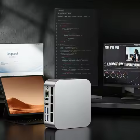 SZBOX S87/S76 AMD Ryzen 7 8745HS/Ryzen 5 7640HS MINI PC Windows 11 Pro DDR4/DDR5 M.2 SSD WIIF6 BT5.2