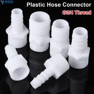 YVE 1/10Pcs Pipe Coupler, ID Drip Irrigation System Hose Connector,  10/12/14/16/18/20/25mm Plastic 