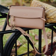 GUGU IZZY Sling Bag Wanita | Beg Silang Ada Poket Rahsia Partition Zip Ringan Sesuai Kerja Travel