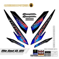 STRIPING MIO SOUL GT 125 ROBOT MOTIF 47 / STICKER ALL NEW SOUL GT 125/SETIKER SOUL GT 125 AKS/STICKE