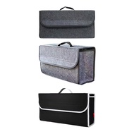 [Homyl478] Universal Car Trunk Storage Box Organizer Multifunctional Cargo Storage Space Savers Cloth Container for Auto Truck