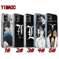 for Xiaomi Mi 10T 11 11T Pro F1 Poco M3 X3 NFCX4 Pro 5G M4 TPU transparent soft Case 10LM Anime Manga Death Note Design