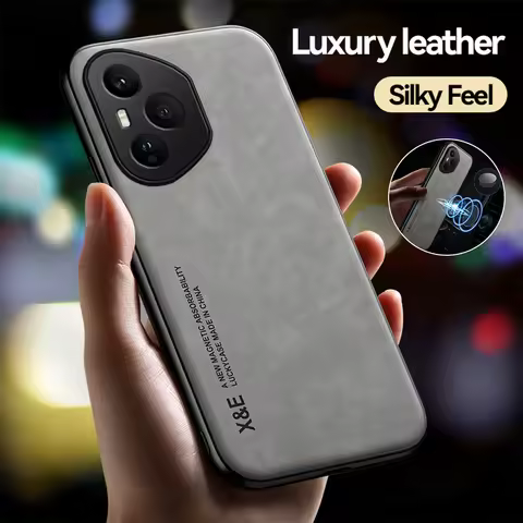 Skin Feeling Leather Protective Shell For Honor 400 Honor400 Pro 400Pro Honor400pro 5G 2025 Shockpro