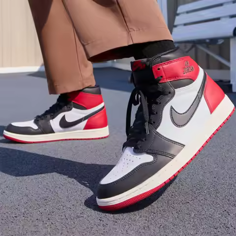 Nike genuine JORDAN Unisex High Retro Classic Skate Shoes DZ5485-106