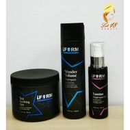 IForm Wonder Volume Shampoo（280ML） +ICE Smoothing Spa (500ml) + Lumino Treatment Oil (120ml)