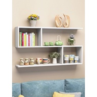 Wall Shelf Wall-Mounted Bookshelf Wall Shelf Dining Room Wall Wall-Mounted Decorative Wall Wall Mount Bedroom Storage Lo