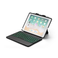 【Ready Stock】Portable iPad keyboard case wireless bluetooth illuminated keyboard for iPad 9.7 2017/2