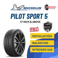 Michelin Pilot Sport 5 PS5 Tyre Civic Camry Accord 215/45R17 225/40R18 225/45R18 235/40R18 18 in BMW