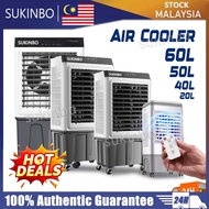SUKINBO 80L/60L/50L/40L Portable Air Cooler Air Conditioner Save Power Cold Air Cooling Fan Aircond 