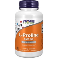Now Foods L-Proline 500 mg 120 caps