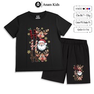High Quality Cotton Children's Clothing Set with NOEL HHH print, Soft and Stretchy Material, Sizes F