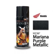 Samurai Paint Honda Motorcycle Colour 400ML - H236* Mariana Purple Metallic