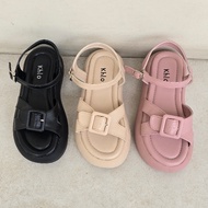 BELLEZA YUK - KHLO LEAH Premium Girls' Sandals 5cm High Back Strap Ages 6 to 10 Years Beleza Sandals